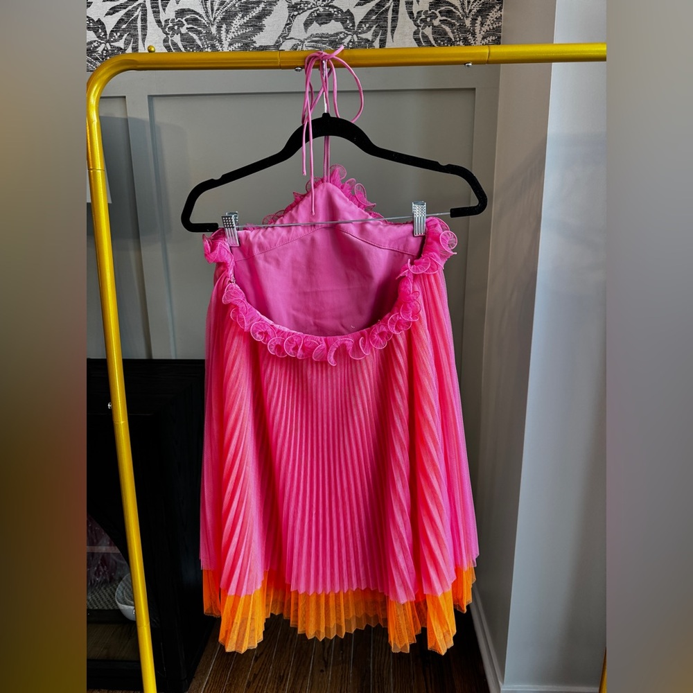 AMUR Tate Halter Mini Tulle Dress - Picture 3 of 5